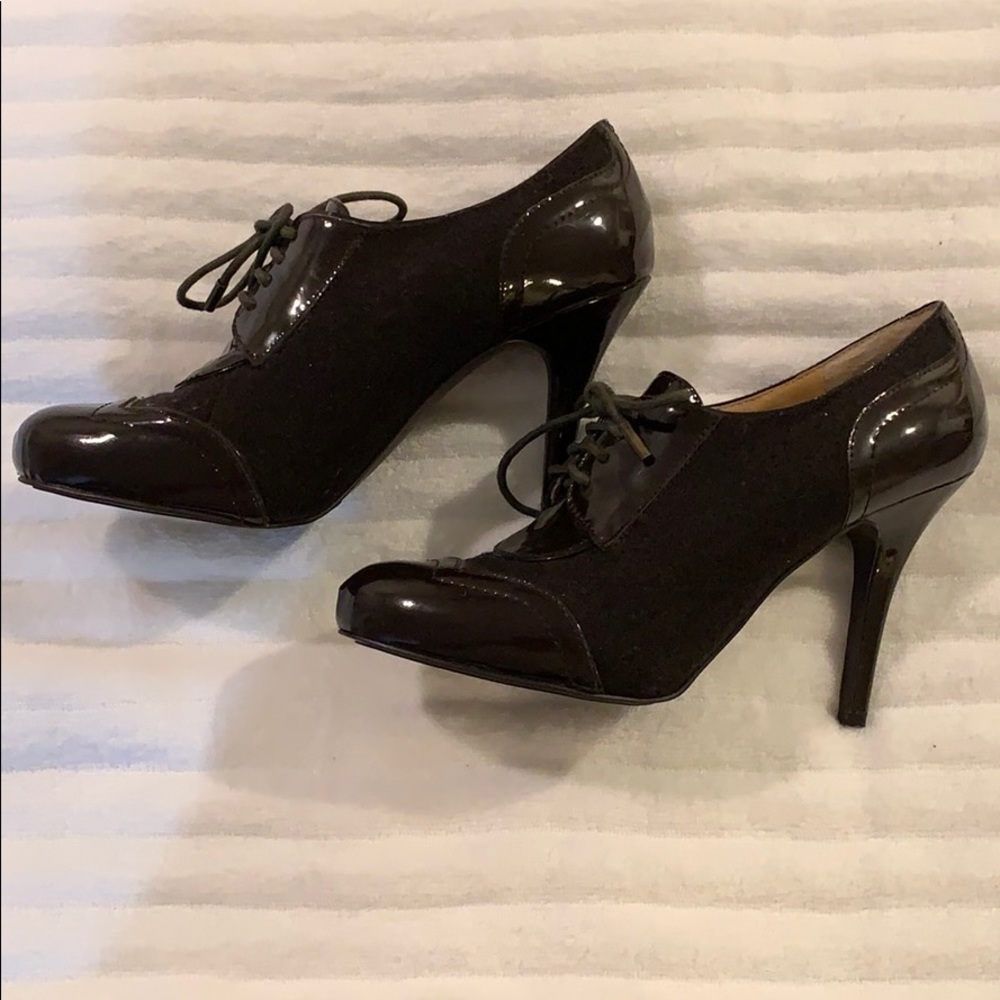 CIRCA JOAN&DAVID LUXE Heels. Leather&Material. 7.5​​​​​​​​​​​​​​​​​​​​​ - Picture 2 of 10
